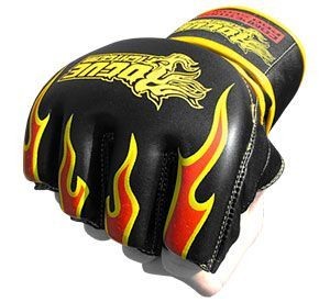 MMA pirštinės Rogue Special Edition Fire juodos