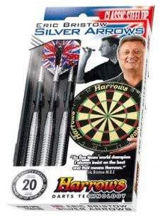 Strėlyčių rinkinys HARROWS Silver Arrow