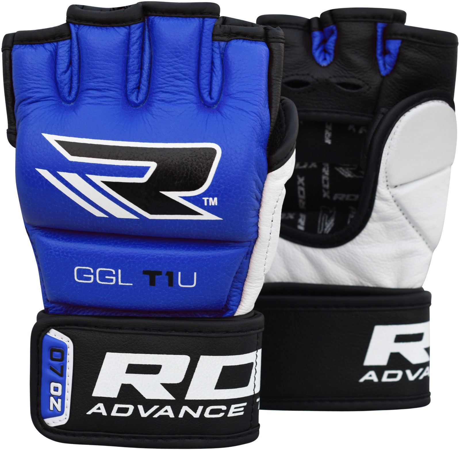 MMA pirštinės RDX TGX-4U mėlynos, L