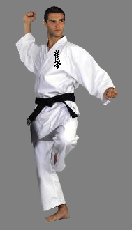 Kyokushin karate kimono su kyokushin ženklu, 8oz, KWON